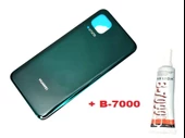 Tkgz Huawei Uyumlu P40 Lite Arka Pil batarya Kapağı (B-7000) YEŞİL thumbnail 1