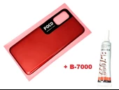 Xiaomi POCO M3 PRO Arka Pil Batarya Kapağı (B-7000) KIRMIZI thumbnail 1