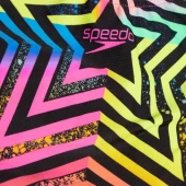 SPEEDO KIZ ÇOCUK YÜZÜCÜ MAYOSU DIGI PLMT SPBK JF BLACK PINK 8-00262716801 YZM - 4