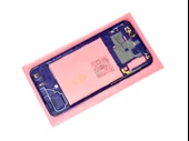 Samsung Galaxy A30S (A307) FULL ORJ KASA Arka Pil Batarya Kapağı (TAMİR SETİ) MAVİ - 4