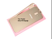 Samsung Galaxy J6 Plus FULL ORJ KASA Arka Pil Batarya Kapağı (TAMİR SETİ) GOLD thumbnail 2