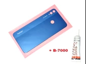 Tkgz Honor 8X Arka Pil Batarya Kapak (CAM+B-7000) MAVİ - 1