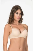 Belvü Kadın Destekli Kulaklı Çift Dolgu  Double Push Up Sütyen 1140 - 1