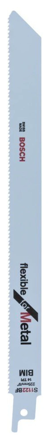 Bosch - Flexible Serisi Metal için Panter Testere Bıçağı S 1122 BF - 25'li - 1