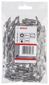 Bosch - Extra Hard Serisi Vidalama Ucu PZ 1*25 mm 100'lü - 2