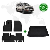 Citroen Berlingo 4D Havuzlu Paspas ve Bagaj Havuzu 2019 Model Ve Sonrası thumbnail 1