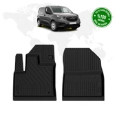 Opel Combo Panelvan 4D Havuzlu Paspas (Ön 2 Parça) 2019 Model Ve Sonrası thumbnail 1
