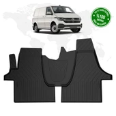 Volkswagen Transporter T5 T6 T7 4D Havuzlu Paspas (Ön 2 Parça) 2003 - 2024 Model thumbnail 1