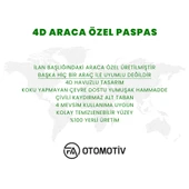 Volkswagen Transporter T5 T6 T7 4D Havuzlu Paspas (Ön 2 Parça) 2003 - 2024 Model thumbnail 6