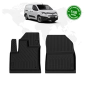 Toyota Proace City Panelvan 4D Havuzlu Paspas (Ön 2 Parça) 2019 Model Ve Sonrası thumbnail 1