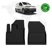 Fiat Doblo Panelvan 4D Havuzlu Paspas (Ön 2 Parça) 2023 Model Ve Sonrası thumbnail 1