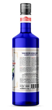 Nish Yaban Mersini (Blueberry) Aromalı Şurup 700 ML - 2