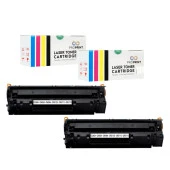 TKPrint P1005 P1006 2 ADET Muadil Toner 35A CB435A - 1