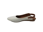 Merry Pace 49563Z Sivri Burun Arkası Açık Rahat Taban Bantlı Günlük Kadın Babet Ayakkabı - 2