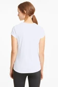 Puma Active Tee - Kadın Beyaz Spor T-shirt - 586857 02 - 2