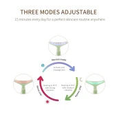 Ms.W Taşınabilir Yüz Masaj Aleti - Cilt Bakımı için Elektrikli Yüz Masajı Kiti - 4