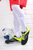 Lig Meriç HM Halı Saha Erkek Spor Futbol Ayakkabısı Siyah - Sarı - 1