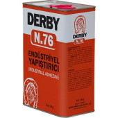 Derby YAPIŞTIRICI 3 Kg  NO 76 Kontakt Yapıştırıcı - 1