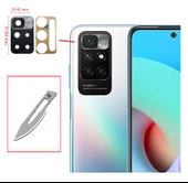 Tkgz Xiaomi Redmi 10 Arka Kamera CAM Lensi + Bistüri Ucu - 1