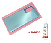 Xiaomi Mi 12T Arka Pil Batarya Kapağı (Orijinal CAM B-7000) MAVİ thumbnail 1