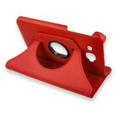 Newface Galaxy T220 Tab A7 Lite 8.7 Uyumlu Premium 360 Döner Tablet Deri Kılıf - 5