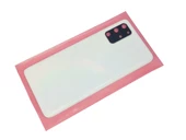 Samsung Galaxy S20 PLUS Arka Pil Batarya Kapağı (CAM FULL LENSLİ ORJİNAL) BEYAZ thumbnail 1