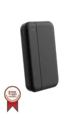 Hızlı Şarj Özellikli 5000 Mah Taşınabilir Powerbank Siyah thumbnail 1