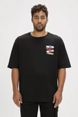 Bad Bear Gain Os Erkek T-Shirt 24.01.07.042 Siyah - 1
