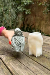 Anne Bebek Model-2 Tekli Mum Kalıbı thumbnail 1