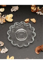 54531 Papatya Cam 6lı Çay Tabağı Bardak Altlığı - 1