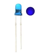 3mm Mavi Led Paketi - 10 Adet - 3