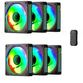 GamePower Glacia 120 Infinity ARGB 6`Lı Fan Seti + Hub Kit thumbnail 1
