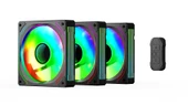 GamePower Glacia 120 Infinity ARGB 6`Lı Fan Seti + Hub Kit thumbnail 2