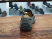 GRİ SÜET HAKİKİ DERİ ERKEK LOAFER AYAKKABI - 4