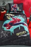 Özdilek Lisanslı Fitted Çarşaflı Tek Kişilik Çocuk Nevresim Takımı-Spiderman Street Gri thumbnail 1