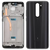 Xiaomi Redmi NOTE 8 PRO FULL Kasa Arka Kapak Takım SİYAH thumbnail 1