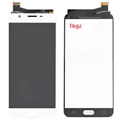 Samsung Galaxy J7 PRİME  - SM-G610F Lcd Ekran Dokunmatik Orijinal Kalite BEYAZ - 1
