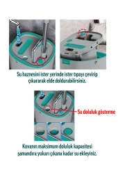 SMARTER AQUA JET TABLET MOP TEMİZLİK SETİ - 5