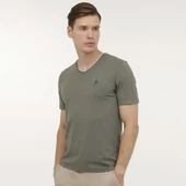 LUMBERJACK 101497400 M-CT106 BSC V NK T-SH 4FX T-SHIRT - 3