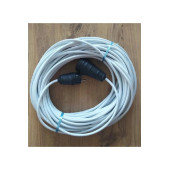 3x1.5 Ttr 30 Metre Beyaz Renk Topraklı Kauçuk Tekli Seyyar Uzatma Kablosu 100 DE 100 BAKIR - 1