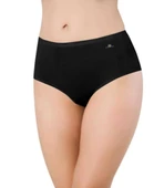 PAPATYA 1851 KADIN YÜKSEK BEL MODAL KÜLOT 6 ADET  SİYAH 2XL thumbnail 1