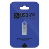 POWERWAY 256 GB METAL USB 2.0 FLASH BELLEK - 1