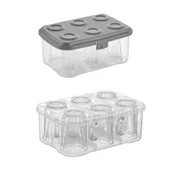 Piev Urve Çay Bardağı Su Bardağı Fincan Kupa Taşıma Koruyucu Aparat Kabı 2 Li Set - 3