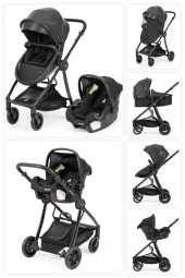 Wellgro Capella Travel Sistem Bebek Arabası Siyah - 1