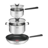 Tefal Optispace 3 Parça Tencere Tava - 1