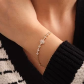 Su Yolu Altın Prenses Zincir Bileklik thumbnail 1