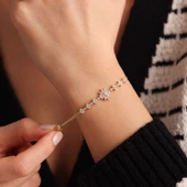 Su Yolu Altın Prenses Zincir Bileklik thumbnail 2