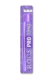 Rocs Pro 5940 Adet Kıl Içeren Soft Diş Fırçası - Mor Ty Paket - 1