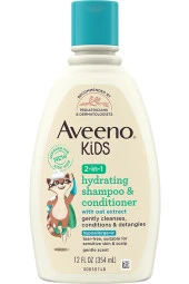 Aveeno Kids 2'si 1 Arada Nemlendirici Şampuan ve Saç Kremi 354ML - 1
