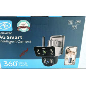 O-kam Pro-3915 4g 6mp Dual Lens Güneş Panelli Solar Kamera Çift Kameralı - 2
